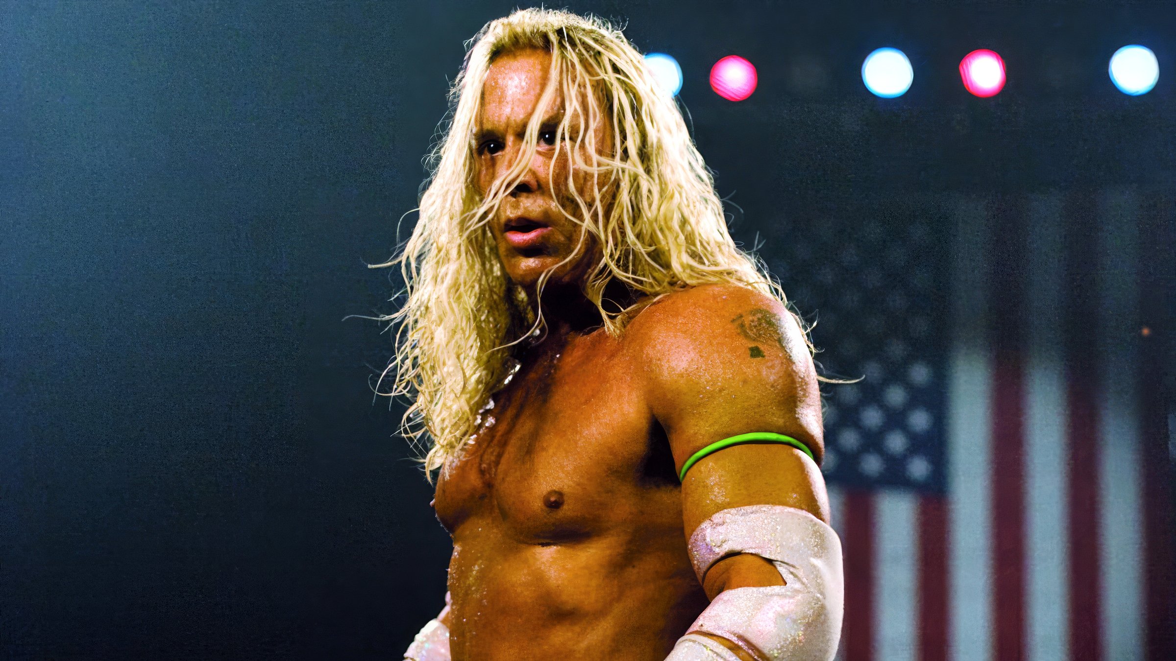 To better understand the extreme wrestling lifestyle, Mickey Rourke attended Combat Zone Wrestling’s eye-opening Cage of Death event. 