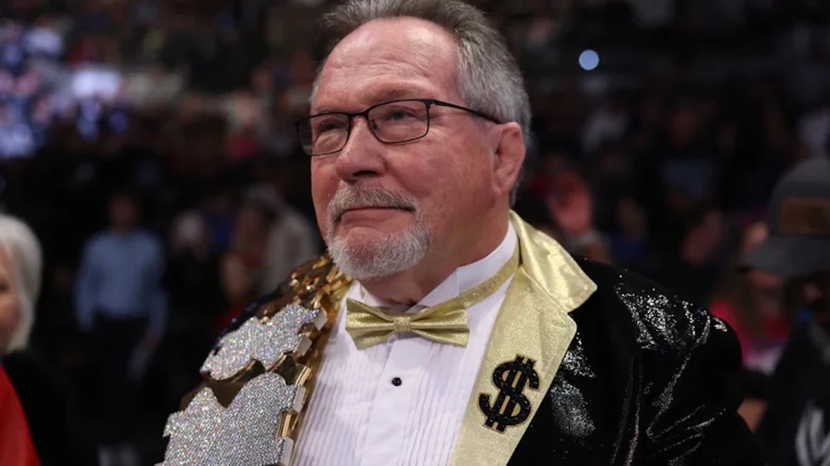 Ted DiBiase Sr., the "Million Dollar Man," in WWE attire during his later years as a Legends ambassador. In August 2025, DiBiase Sr. filed a defamation lawsuit against Mississippi State Auditor Shad White, claiming the auditor's public statements and 2024 book caused damage to his reputation and contributed to Heart of David Ministry closing. 