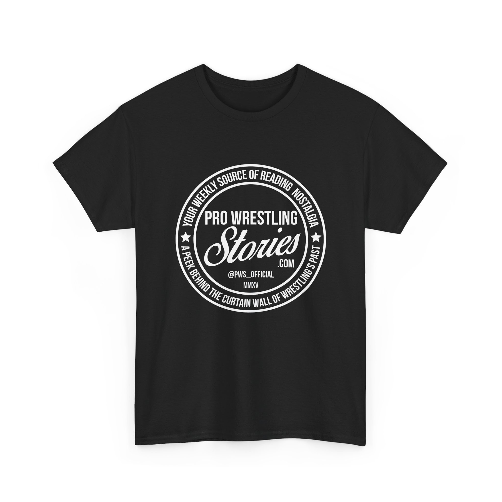 Pro Wrestling Stories Vintage Circle T-Shirt
