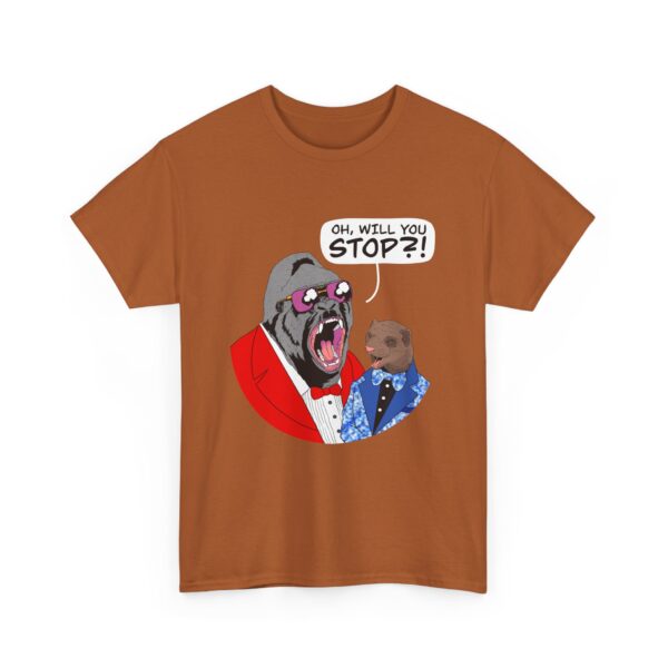Gorilla Monsoon & Bobby Heenan “Will You Stop!” T-Shirt - Image 19