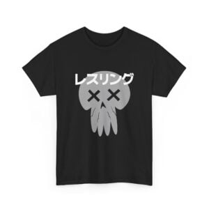 Japanese Wrestling Skull T‑Shirt