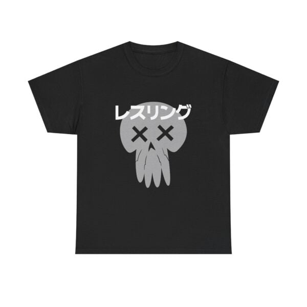 Japanese Wrestling Skull T‑Shirt - Image 2