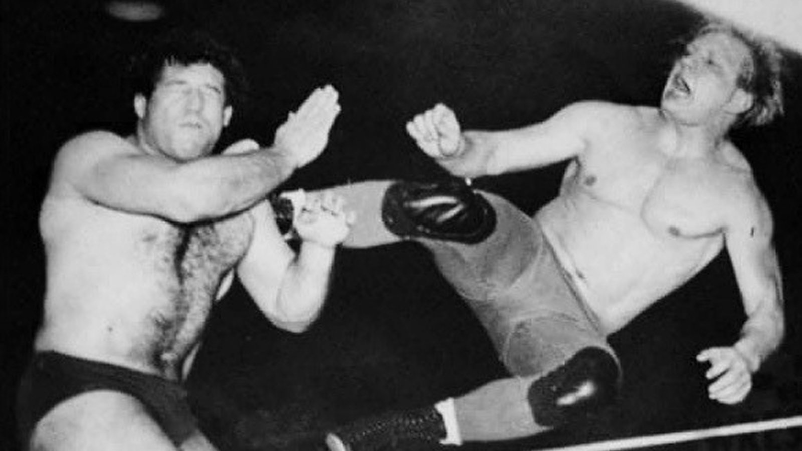 Herman Gustav Rohde Jr., better known as Buddy Rogers, began his storied career as Dutch Rohde or Dutch Rogers in 1939 New Jersey after amateur wrestling at the shipyards, quickly rising as a hard-hitting heavyweight with devastating dropkicks that floored opponents like Kay Bell during his 1940s-1950s territorial dominance. 