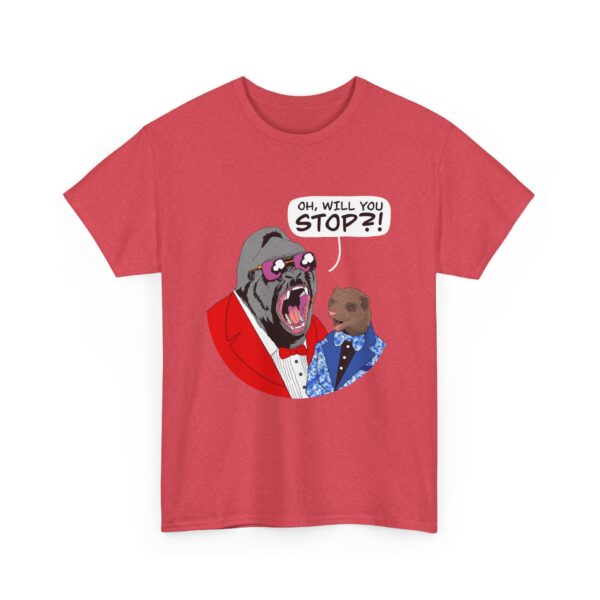 Gorilla Monsoon & Bobby Heenan “Will You Stop!” T-Shirt - Image 51