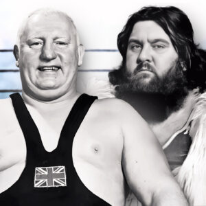 Big Daddy vs Giant Haystacks ruled 1970s and 1980s Britain. But the feud was never just good versus evil. Most fans only heard half the story! Artwork by Pro Wrestling Stories.