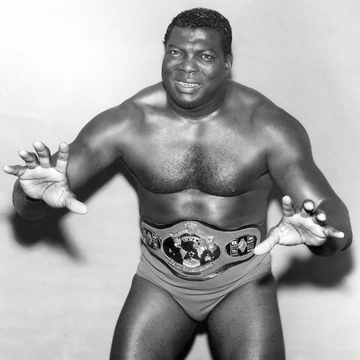 Bobo Brazil (Houston Harris) was one of the first Black wrestlers promoted as a true TV-era superstar, not a novelty, and his mainstream popularity helped force doors open in a segregated business. 