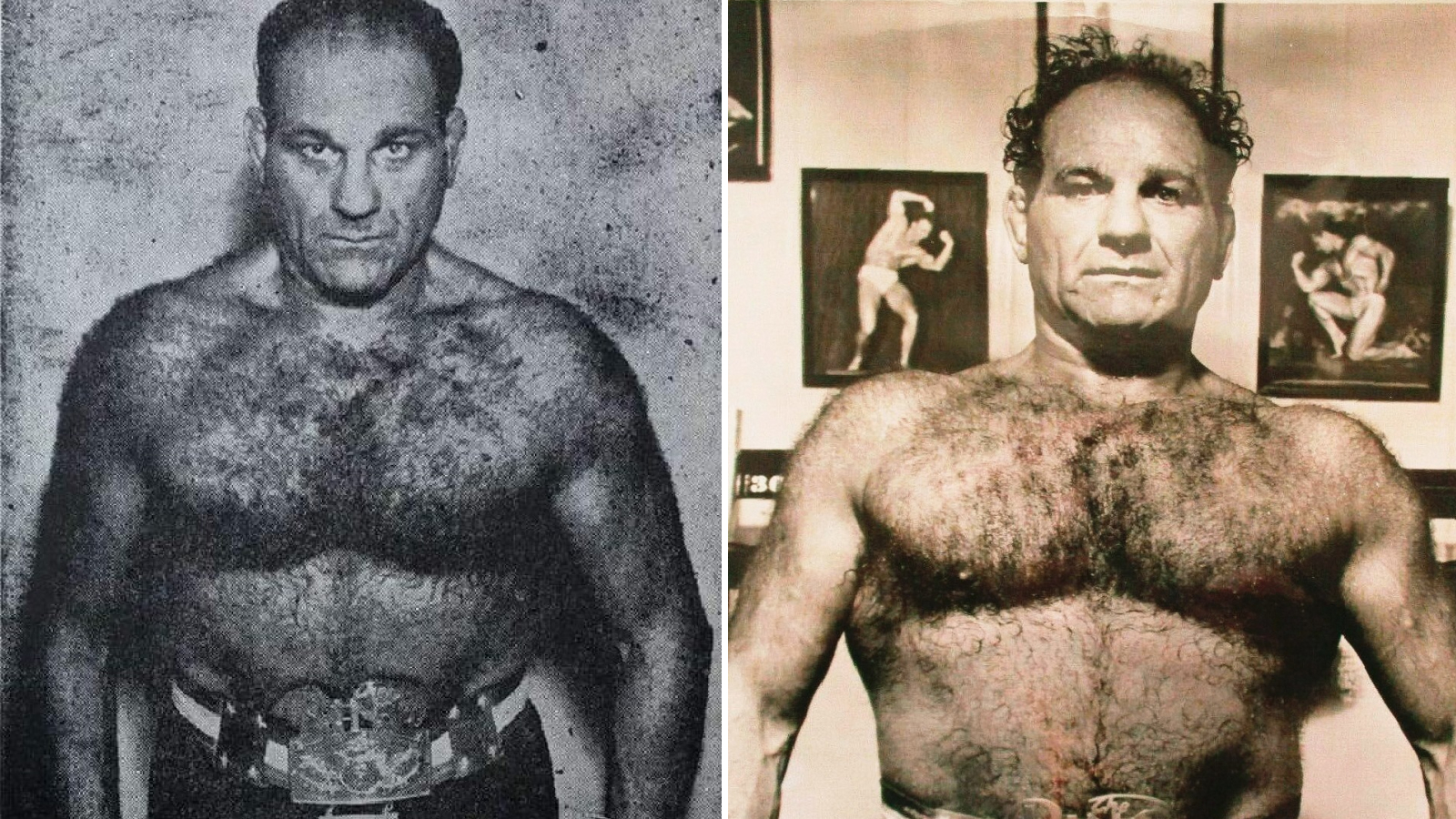 Abe Kashey, born in Syria in 1903, debuted as Turk Abad Kasa in 1930 before becoming the monstrous heel "King Kong" Kashey, terrorizing U.S. territories for nearly 40 years with his massive frame and brutal brawling style against stars like Dory Funk Sr. in 1950s Texas matches. A Hawaiian Heavyweight Champion known for wild disqualifications and post-match riots.