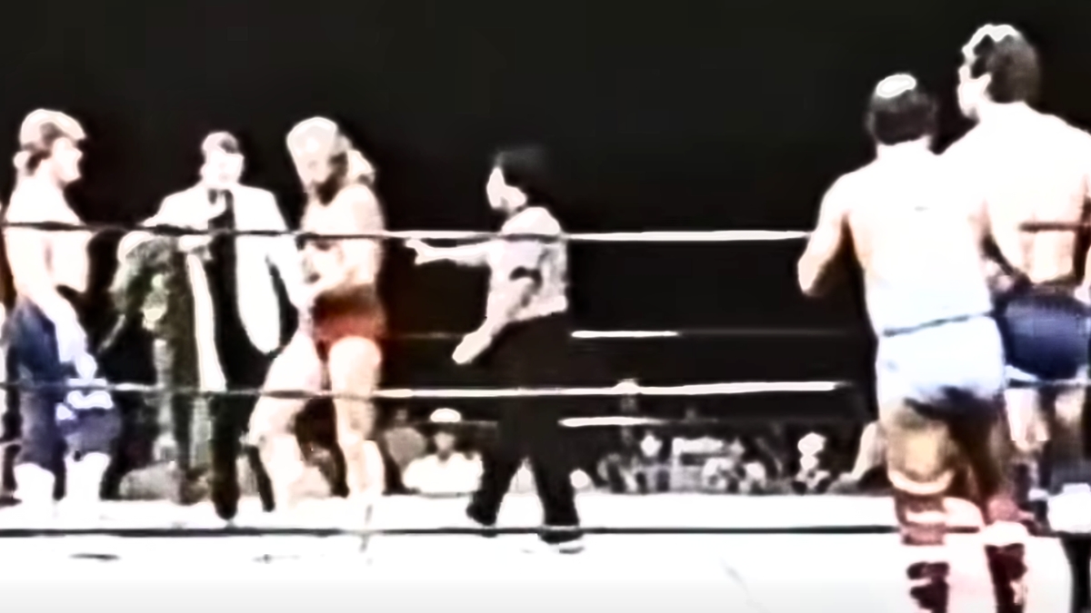 The Midnight Express (Dennis Condrey and Bobby Eaton), managed by Jim Cornette, make their Mid-South Wrestling debut on November 23, 1983 in Shreveport, Louisiana, facing Action Mike Jackson and Rick Rude in action. 