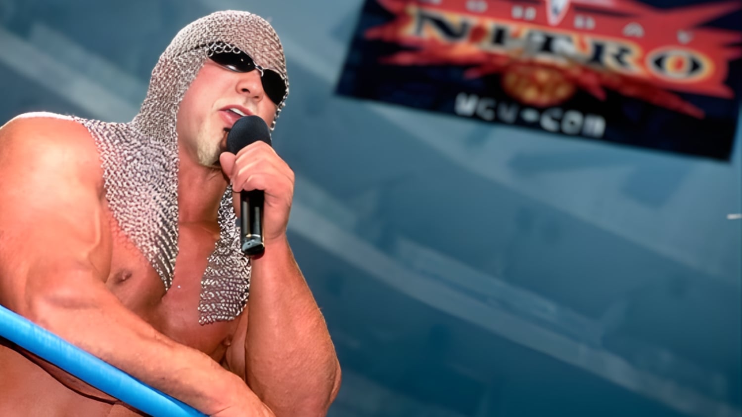 Scott Steiner delivers the infamous shoot-style promo on Diamond Dallas Page during WCW Monday Nitro on December 18, 2000, the night their real-life issues boiled over backstage. 