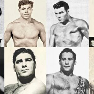 They filled arenas coast to coast without a single television camera. These are the forty-two pre-TV babyfaces history nearly forgot - the good guys every TV-era star was built upon.