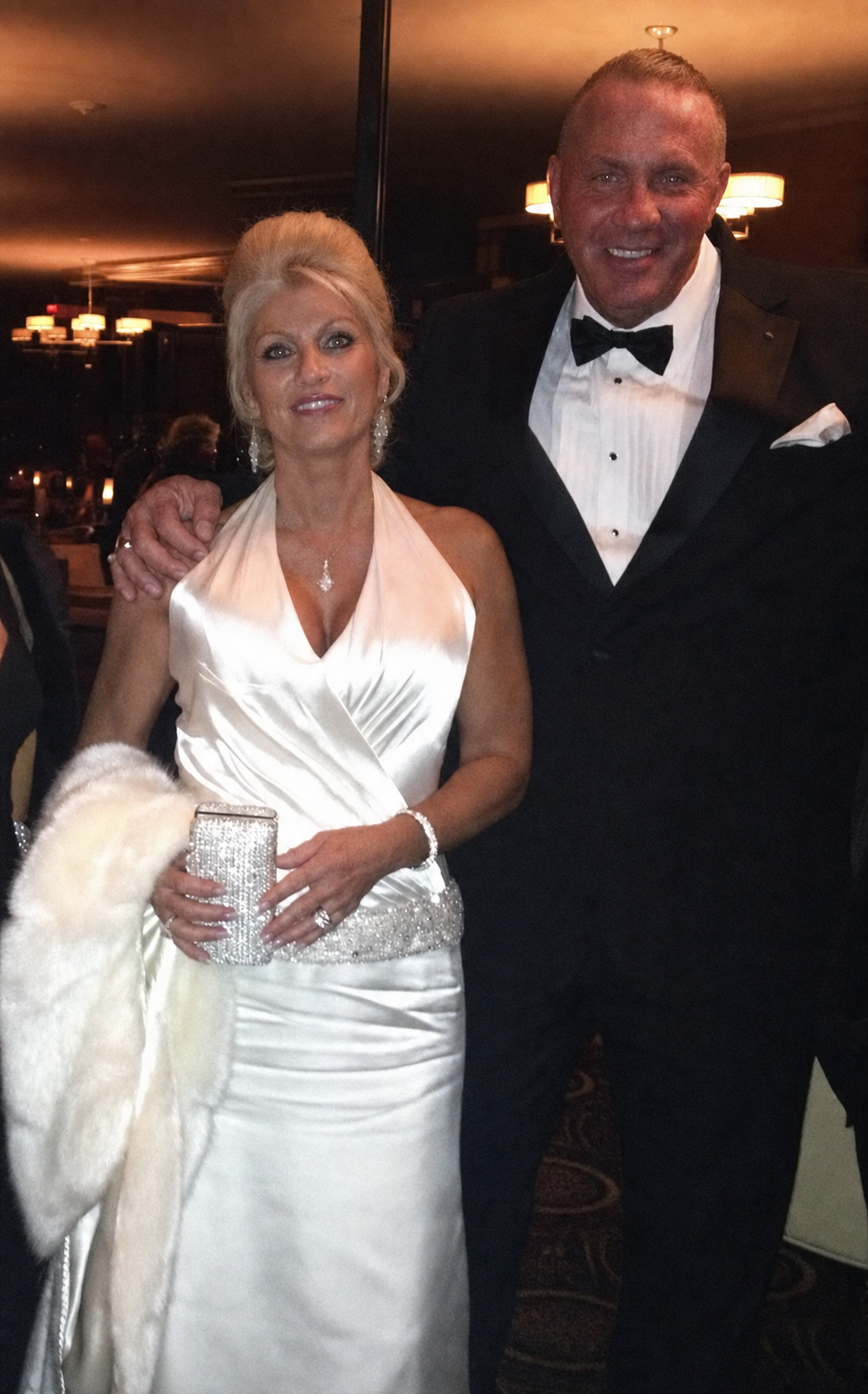 Mark "Van Hammer" Hildreth and Diane "Sammie" Hildreth on their wedding day, 2013. 