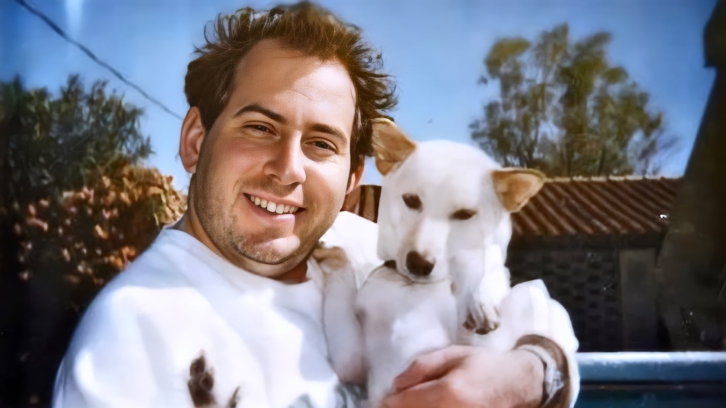 Herb Abrams at home with his dog, who was aptly named "Cokie." Behind the big promises and boundless energy that drew wrestlers and investors alike to his Universal Wrestling Federation, Abrams was, by every account, a man who lived life at full volume - in business and out of it. 