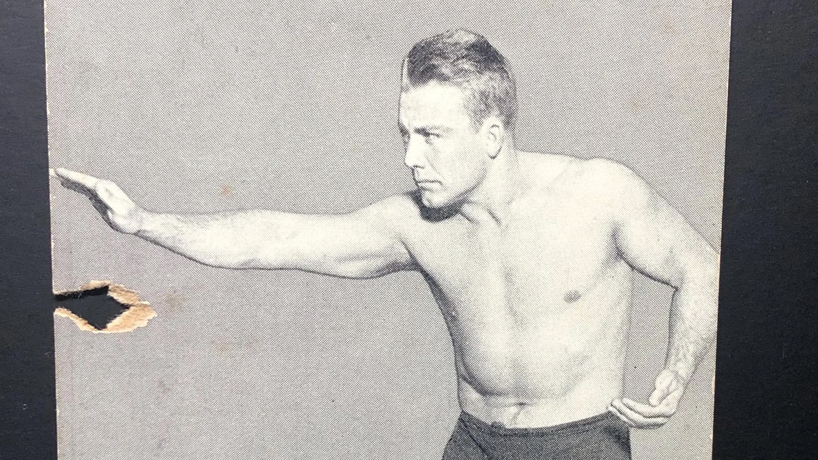Everett Marshall, the rugged Midwest standout, was a multiple-time world champion in the 1930s–40s who captured NWA recognition in 1936 by defeating Ali Baba and became a dependable top babyface across Kansas City, Denver, and St. Louis with his hard-hitting style and signature airplane spin.