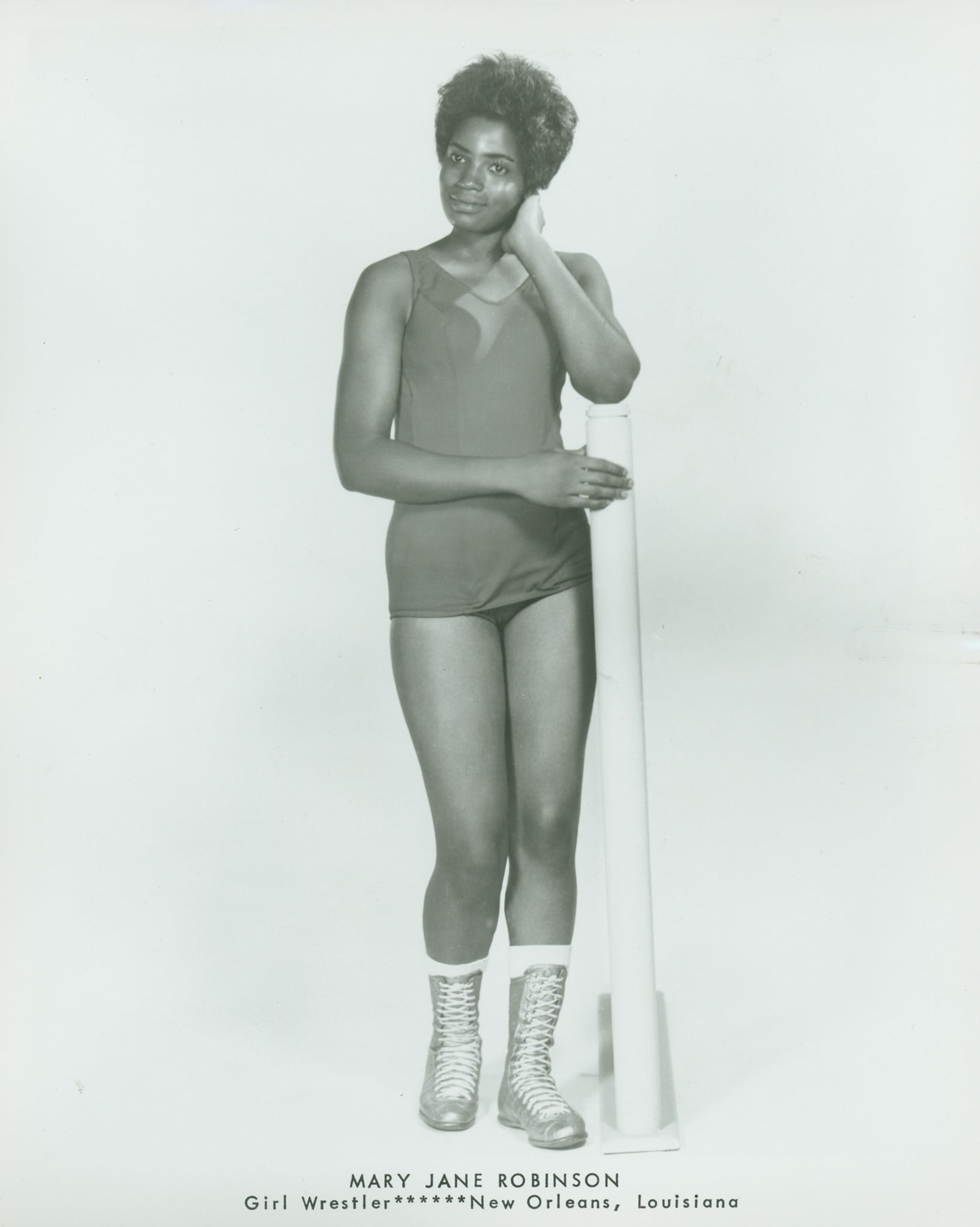 Mary Jane Robinson of New Orleans helped bring equity to the man's world of pro wrestling in the 1950s and '60s. 