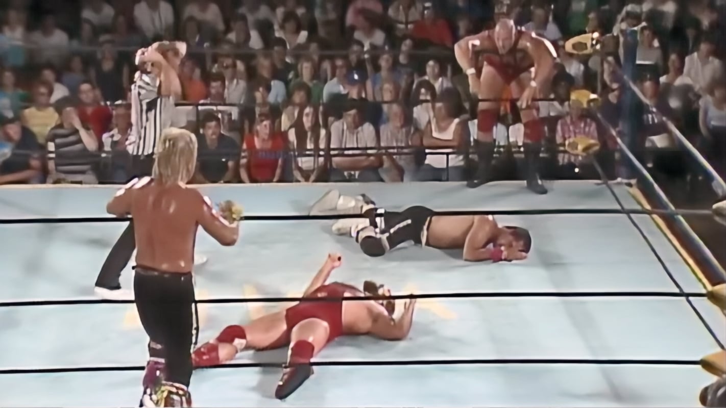 The Lost 1985 NWA House Show Fans Never Forgot Ricky Morton and Robert Gibson of the Rock 'n' Roll Express against Ivan Koloff and Krusher Kruschev on July 9, 1985, just eleven days before the same teams met again at the Philadelphia Civic Center with the NWA World Tag Team Championship at stake.