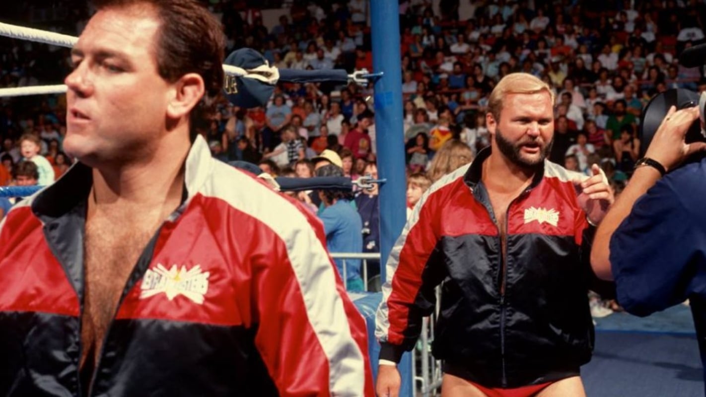 Tully Blanchard and Arn Anderson, The Brain Busters, brought their Four Horsemen pedigree to the WWF as one of the most technically gifted tag teams of the late 1980s. 