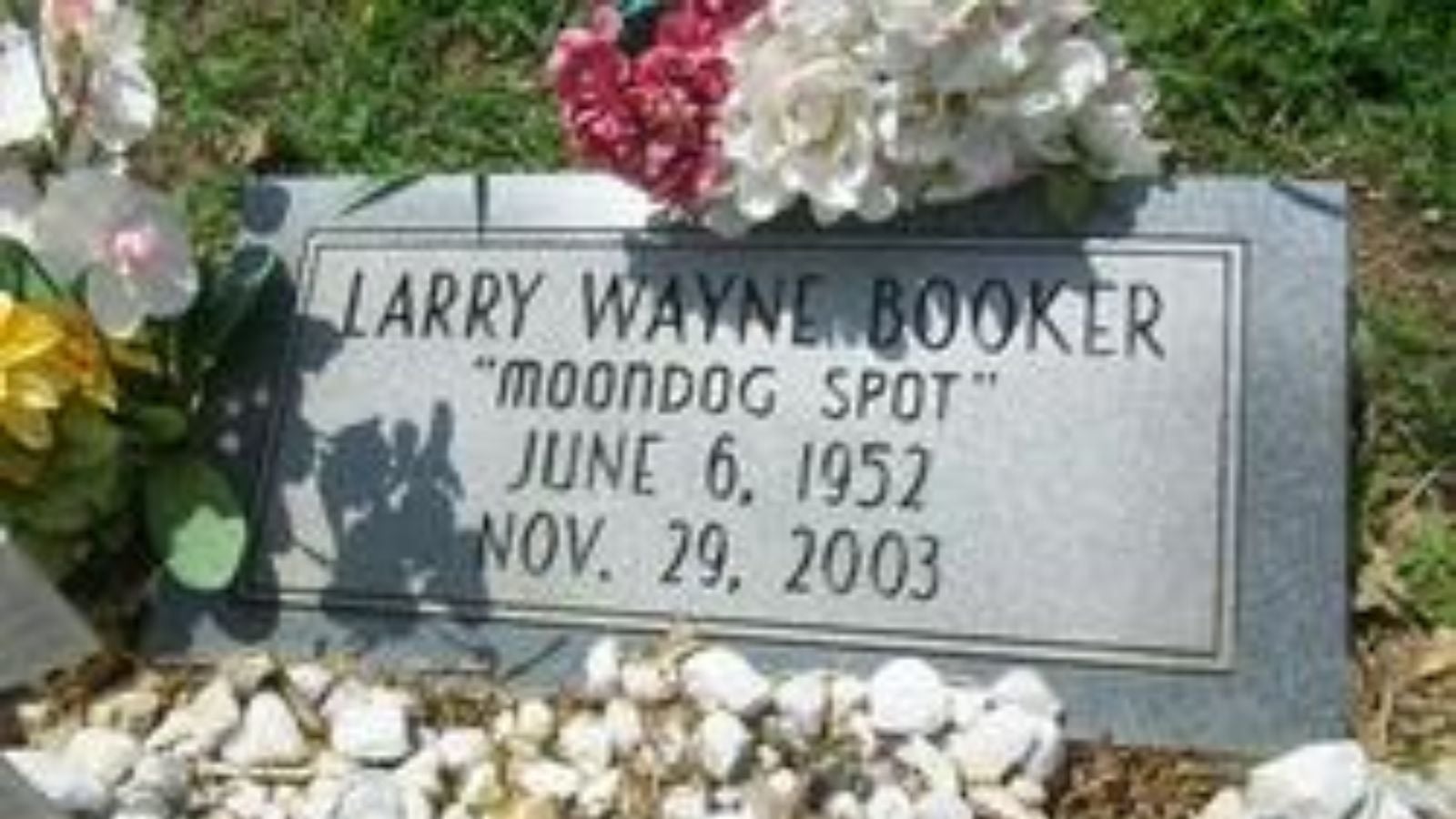 Moondog Spot: A Career of Brawls That Ended in Tragedy "Moondog Spot" Larry Booker is buried at Zion Hill Church Cemetery in Friendship, Tennessee.
