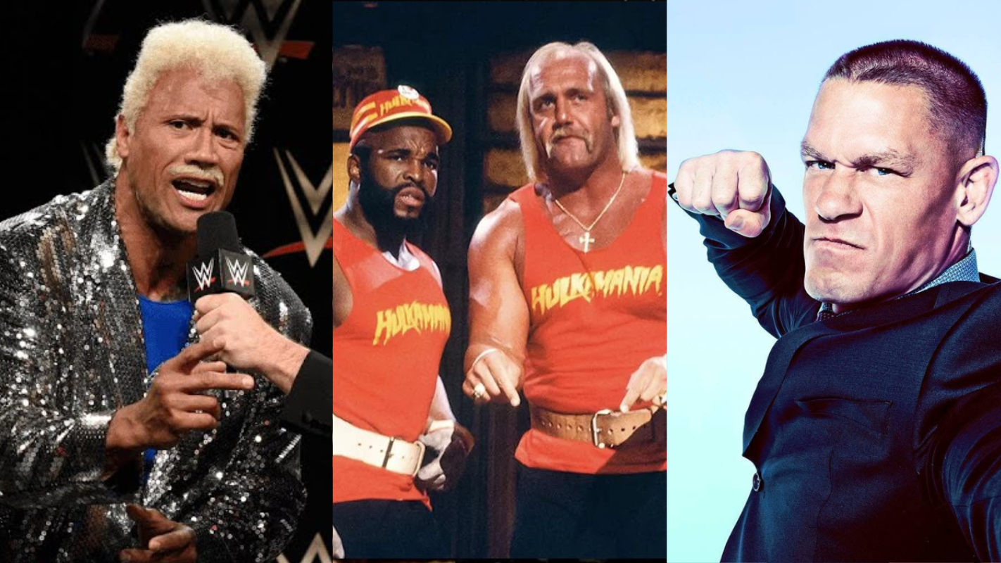Three generations of WWE superstars, three very different stories. Dwayne "The Rock" Johnson, Hulk Hogan and Mr. T, and John Cena all walked through the doors of 30 Rockefeller Plaza, and none of them left the same way they arrived.
