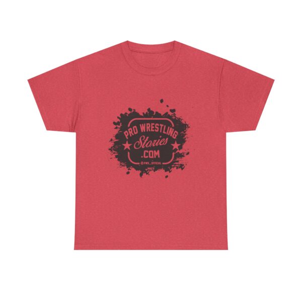 Pro Wrestling Stories Splash Logo (In Black) T-Shirt - Image 10