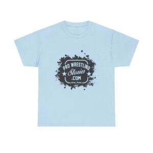 Pro Wrestling Stories Splash Logo (In Black) T-Shirt