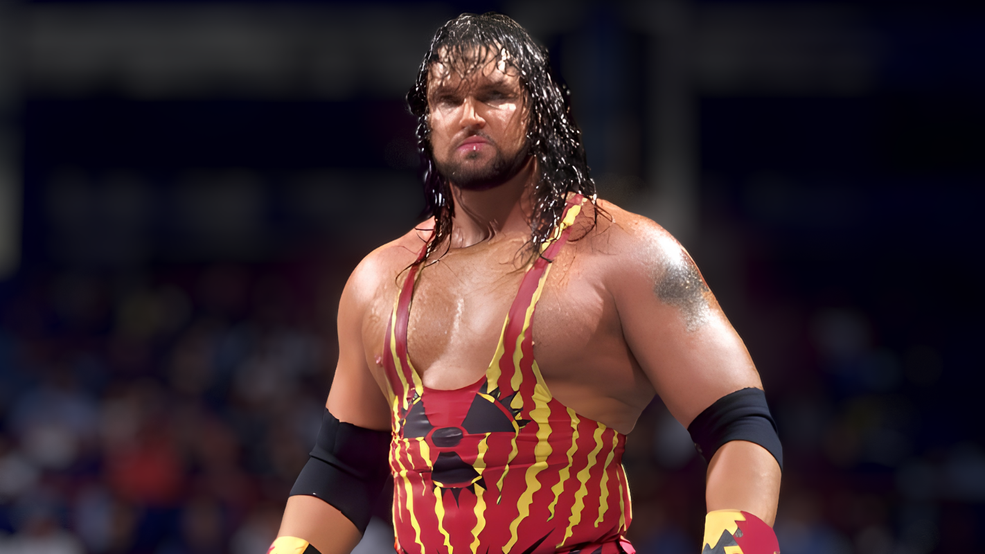 15 1990s WWF Heels That Deserve More Love! Bryan Clark as Adam Bomb, the nuclear-themed WWF heel managed by Harvey Wippleman from 1993 to 1995