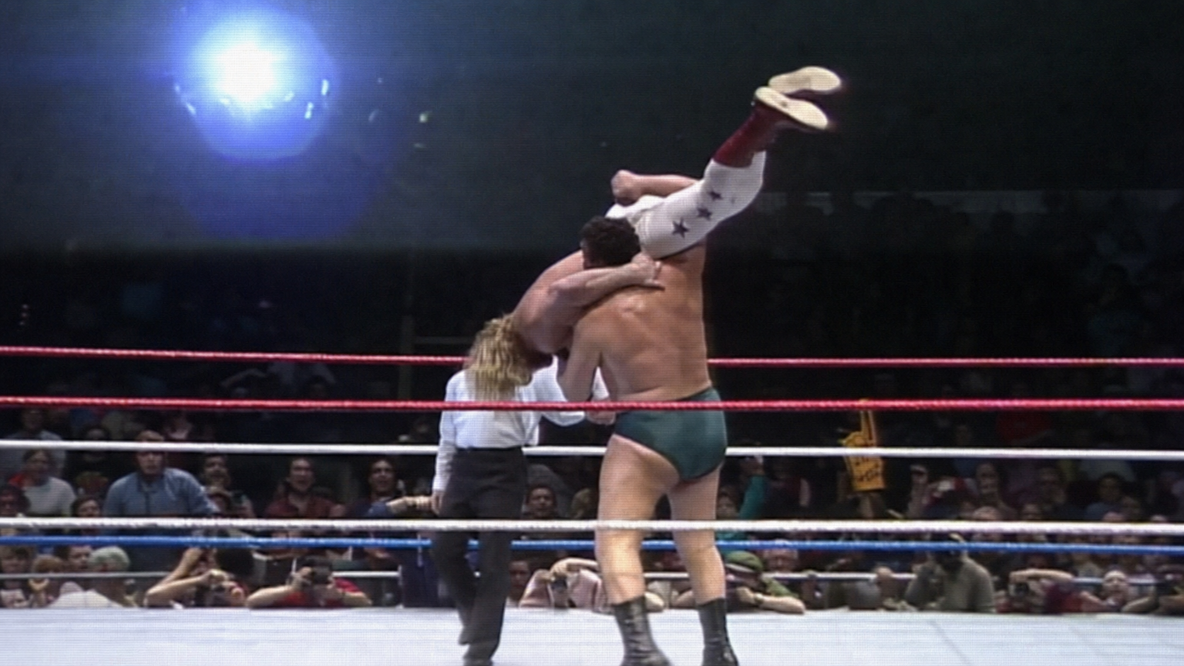 30 Times Andre the Giant Was Bodyslammed Big John Studd, managed by Bobby "The Brain" Heenan, made bodyslamming André the Giant the central story of his World Wrestling Federation run from 1983 to 1985. Their feud culminated at WrestleMania I on March 31st, 1985, at Madison Square Garden, where André won the $15,000 Body Slam Challenge by slamming Studd in front of a sold-out New York crowd.