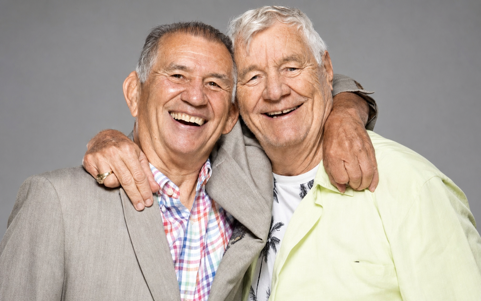 Gerald Brisco: The Untold Story of a Champion's Life "The Stooges" Gerald Brisco and Pat Patterson in later years.