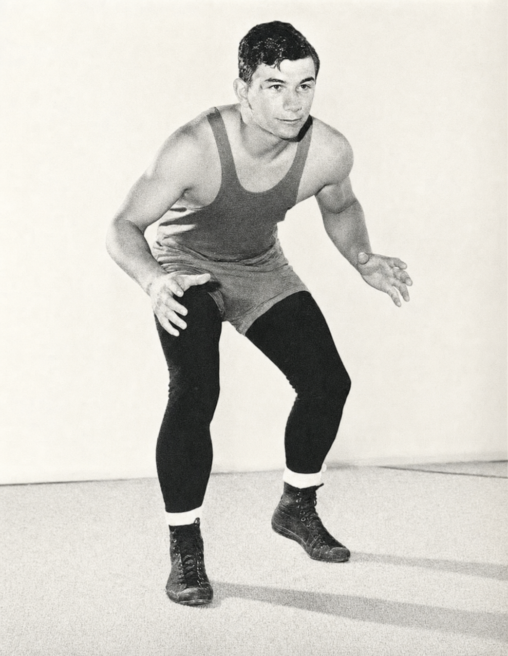 Gerald Brisco: The Untold Story of a Champion's Life Gerald Brisco during his collegiate wrestling career at Oklahoma State University in Stillwater.