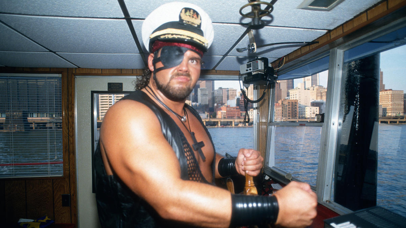15 1990s WWF Heels That Deserve More Love! Carl Ouellet as Jean-Pierre Lafitte, the Cajun pirate heel who feuded with Bret Hart at In Your House 3 in 1995