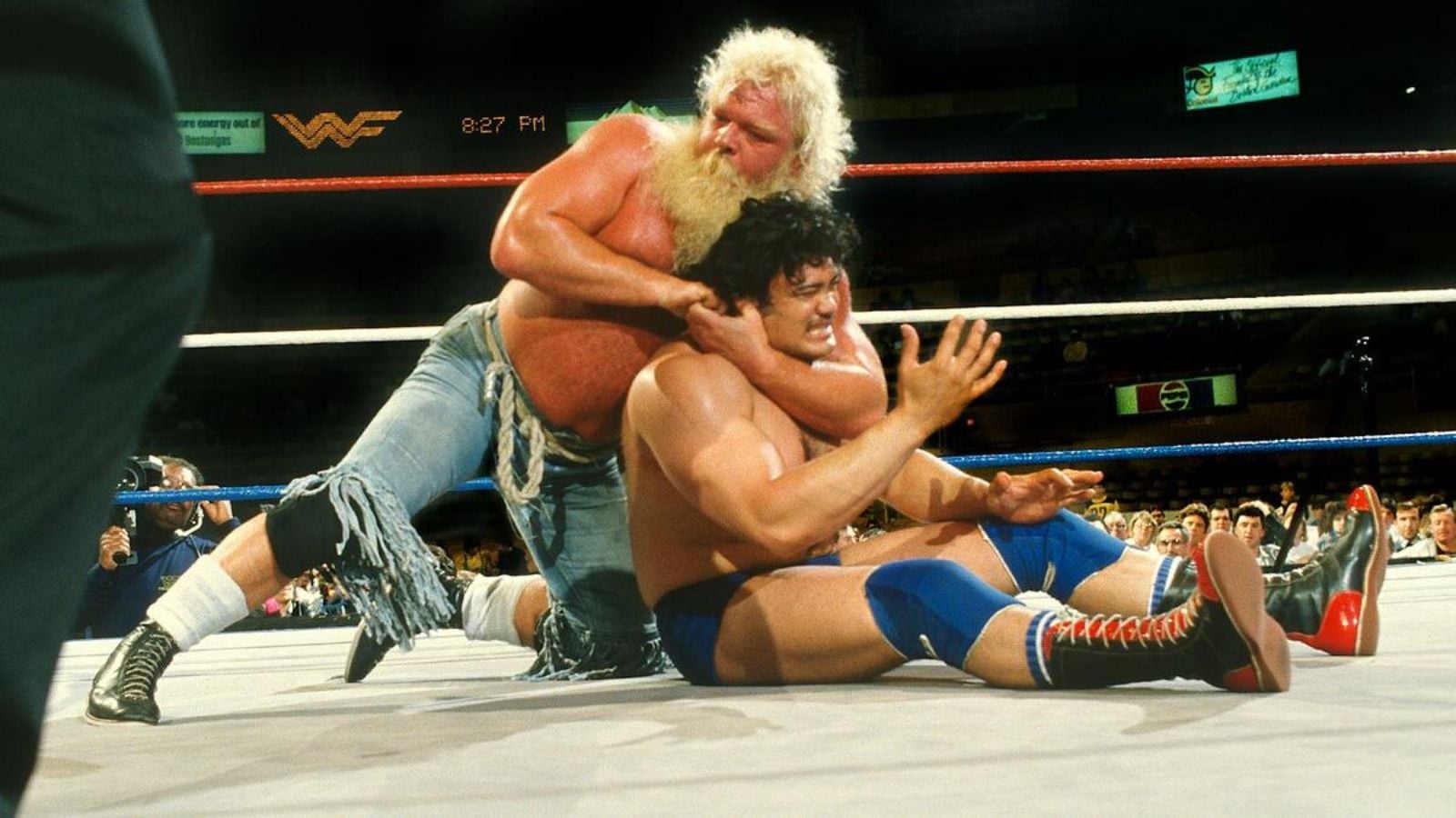 Moondog Spot: A Career of Brawls That Ended in Tragedy Larry Booker wrestled for over three decades under the Moondog Spot gimmick.