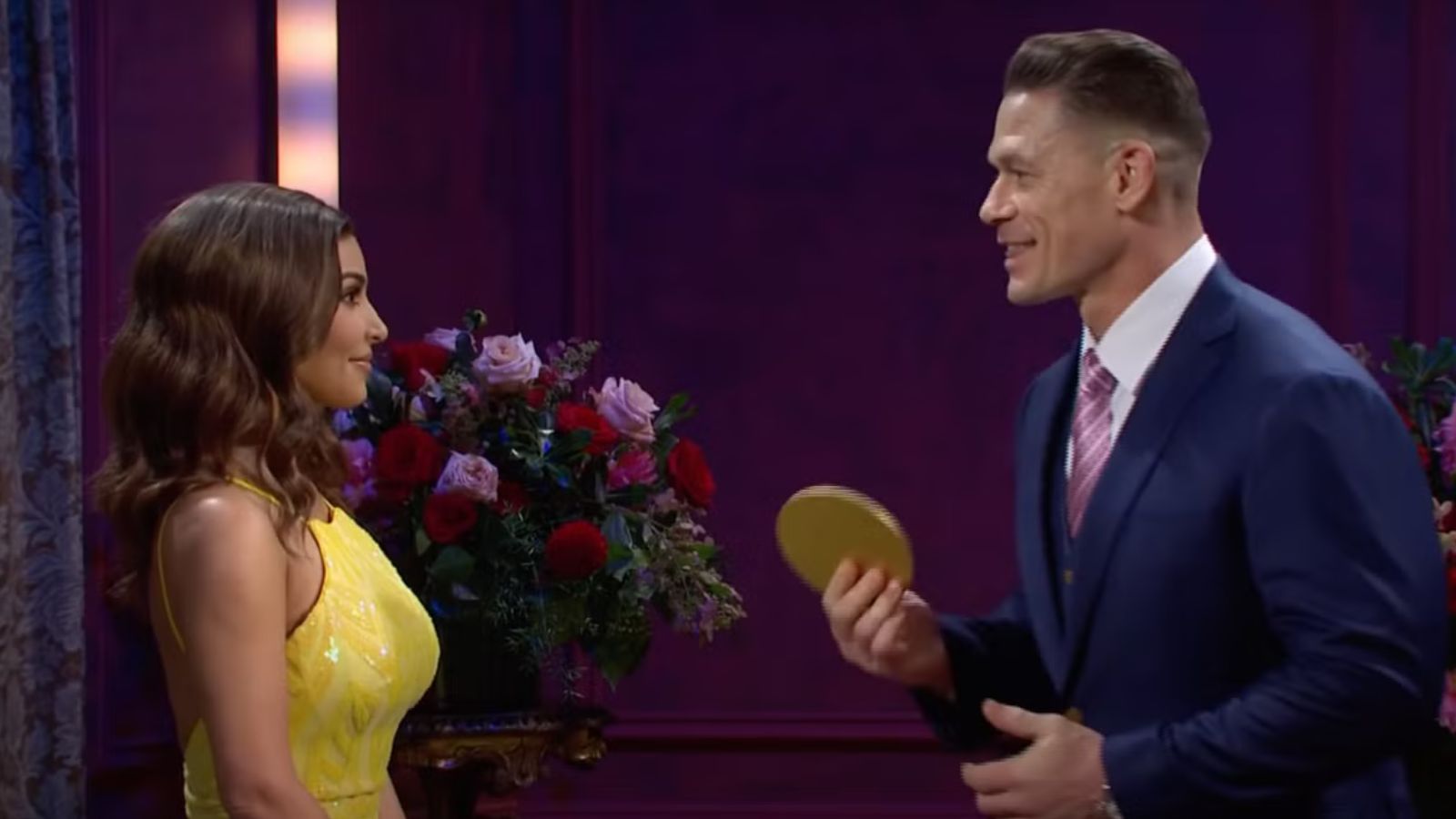 10 Times WWE Stars Took Over Saturday Night Live John Cena appears as a celebrity contestant in Kim Kardashian's Dream Guy sketch during Saturday Night Live Season 47 Episode 2 on October 9 2021