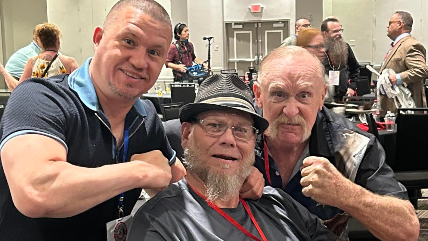 Al Burke: The Pro Wrestler Adam Sandler Handpicked Professional wrestler Splendid Bobby C, Pro Wrestling Stories author Jim Phillips, and Al Burke gather at the 2025 Cauliflower Alley Club convention, where Burke received the Reel Award for surpassing the Hollywood credits of Judo Gene LeBell and Roddy Piper.