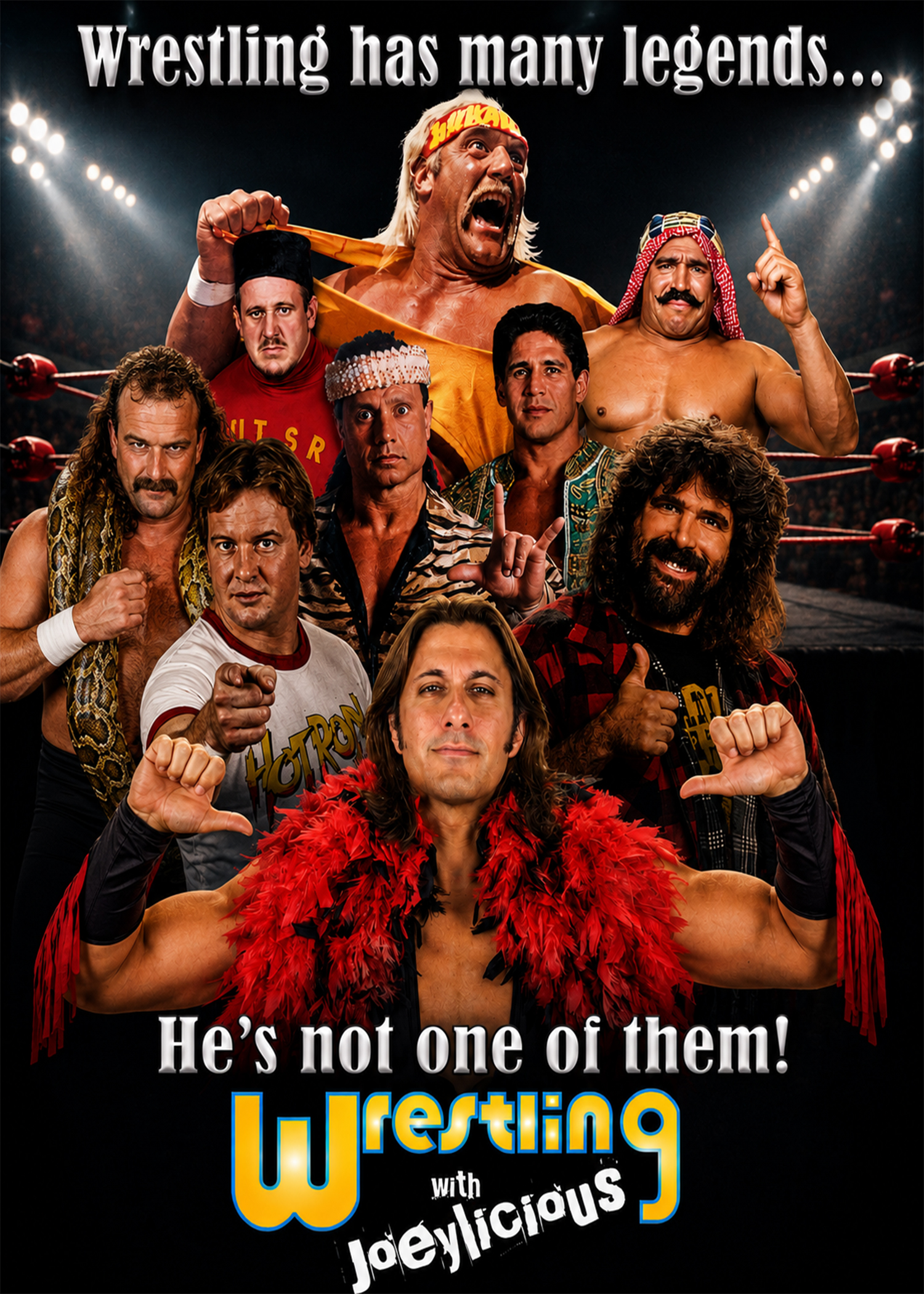 Wrestler Rankings: The Story Behind the Book We Wanted Wrestling With Joeylicious promotional poster