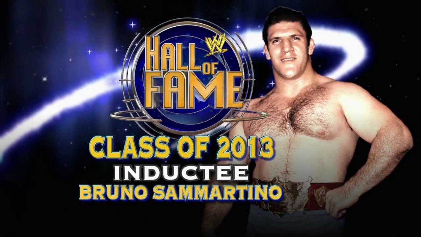 Bruno Sammartino, WWE's longest reigning champion, accepted his Hall of Fame induction in 2013 after declining for nearly a decade.