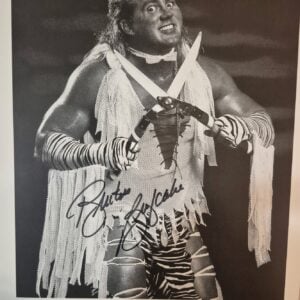 Brutus the Barber Beefcake Signed WWF 8x10 Photo Autograph 2