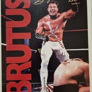 Brutus the Barber Beefcake Signed WWF 8x10 Photo Autograph