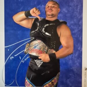 D'Lo Brown Signed WWF 8x10 Photo Autograph