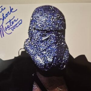 Fred Ottman Signed WWF 8x10 Photo Autograph (The Shockmaster)