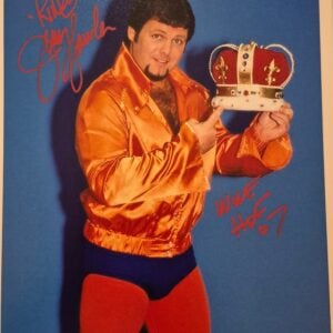 Jerry "The King" Lawler Signed 8x10 Photo Autograph