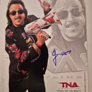 Jimmy Hart Signed TNA 8x10 Photo Autograph (Mouth from the South)