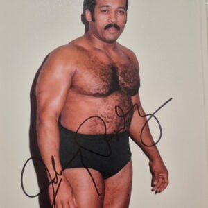 Johnny Rodz Signed WWF 8x10 Photo Autograph
