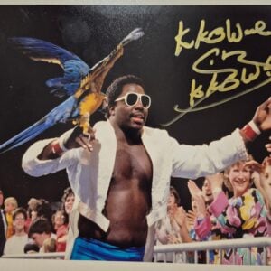 Koko B. Ware Signed WWF 8x10 Photo Autograph
