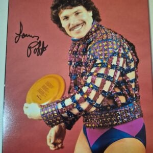 Own a piece of WWE history with this hand-signed 1986 vintage promo photo of