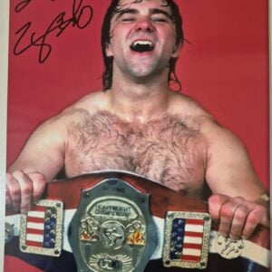Larry Zbyszko Signed 8x10 Photo Autograph 2