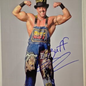 Marcus "Buff" Bagwell Signed WCW 8x10 Photo Autograph