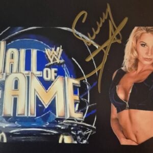 Sunny (Tammy Lynn Sytch) Signed WWF 8x10 Photo Autograph (WWE Hall of Fame)