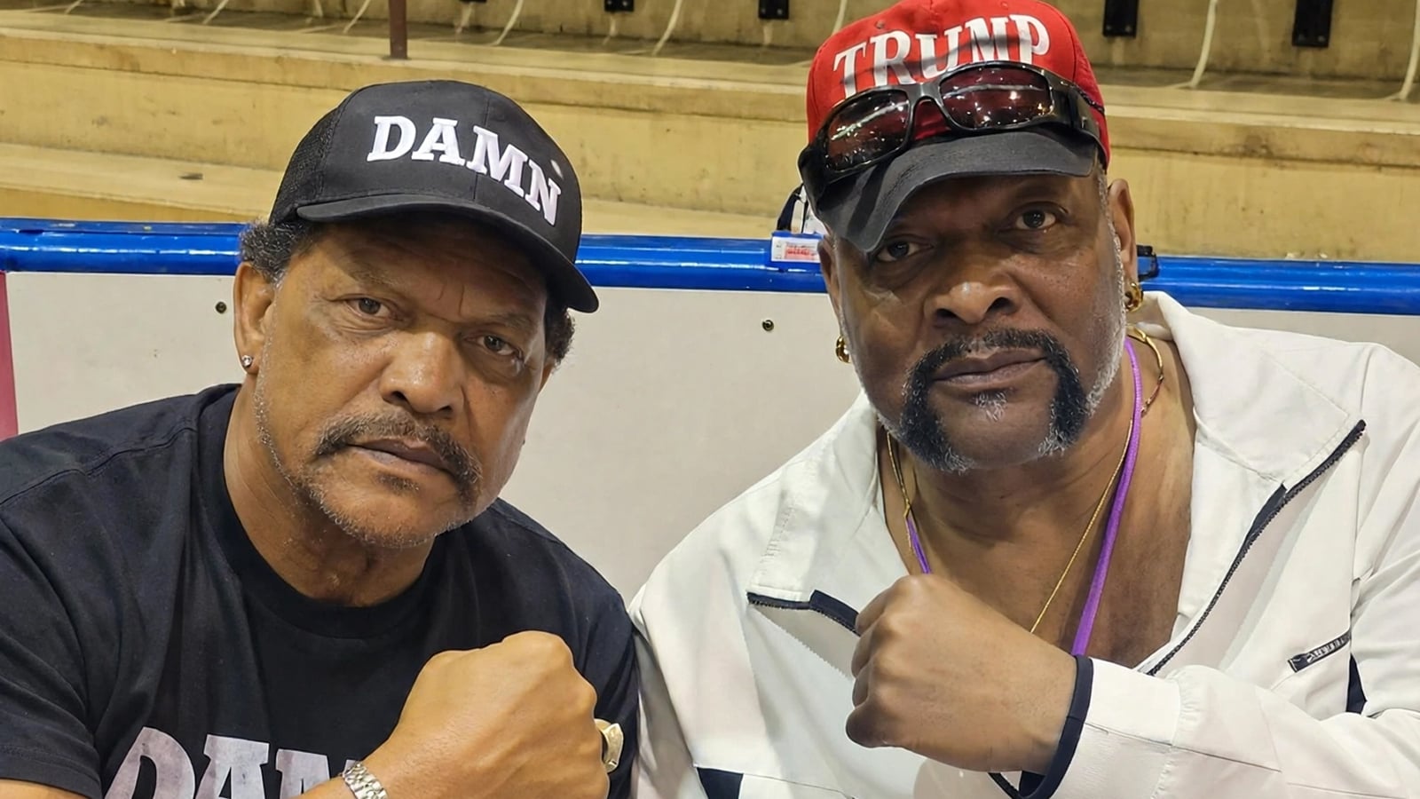 Ahmed Johnson: The Kick That Ended a WWF Star's Rise Ahmed Johnson and Ron Simmons, once bitter rivals over a kidney injury that ended a title reign, now share a few moments together at a recentautograph signings.
