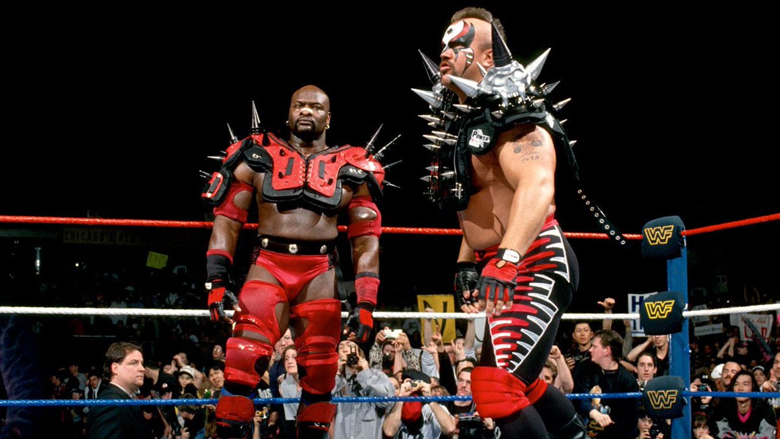 Ahmed Johnson: The Kick That Ended a WWF Star's Rise At WrestleMania 13, Ahmed Johnson teamed with the Legion of Doom to defeat the Nation of Domination in a Chicago Street Fight.