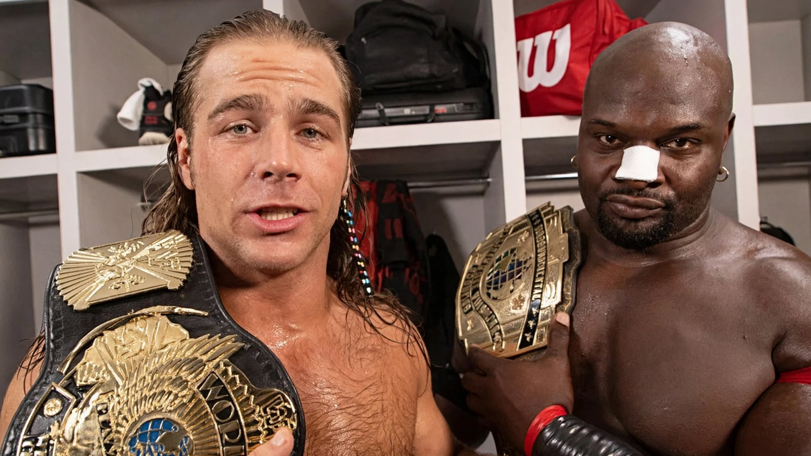 Ahmed Johnson: The Kick That Ended a WWF Star's Rise On July 22, 1996, WWF World Champion Shawn Michaels and Intercontinental Champion Ahmed Johnson teamed up on Raw to face the Smoking Gunns' tag titles.