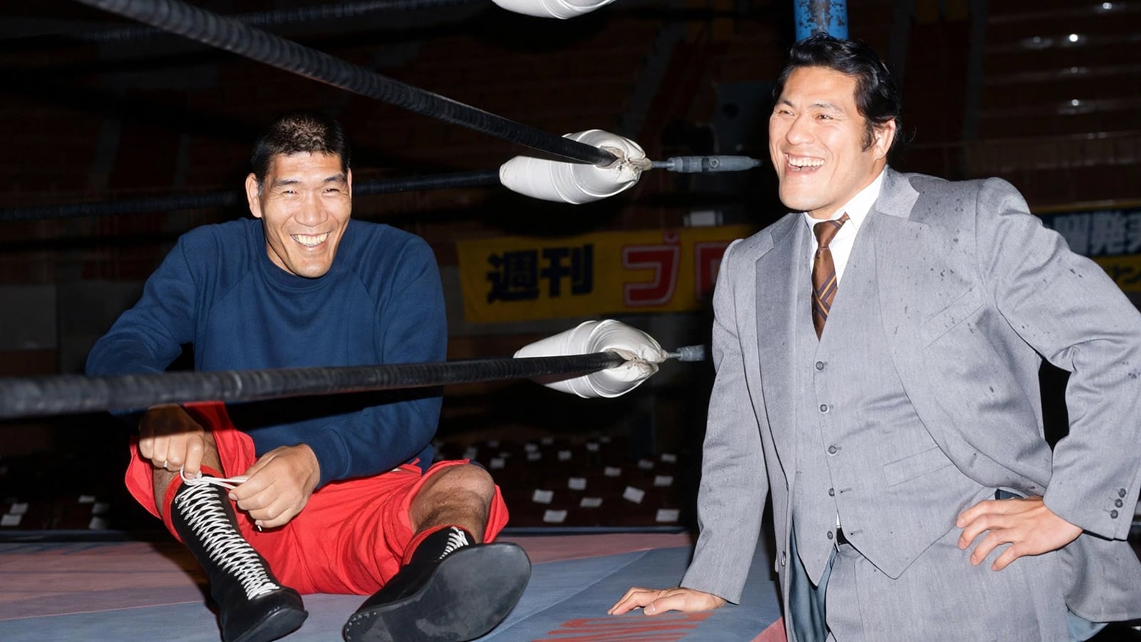 Giant Baba's Hidden Illness: The Secret He Took to His Grave Shohei Baba (Giant Baba) and Antonio Inoki meet in 1984 during the height of the All Japan and New Japan rivalry.